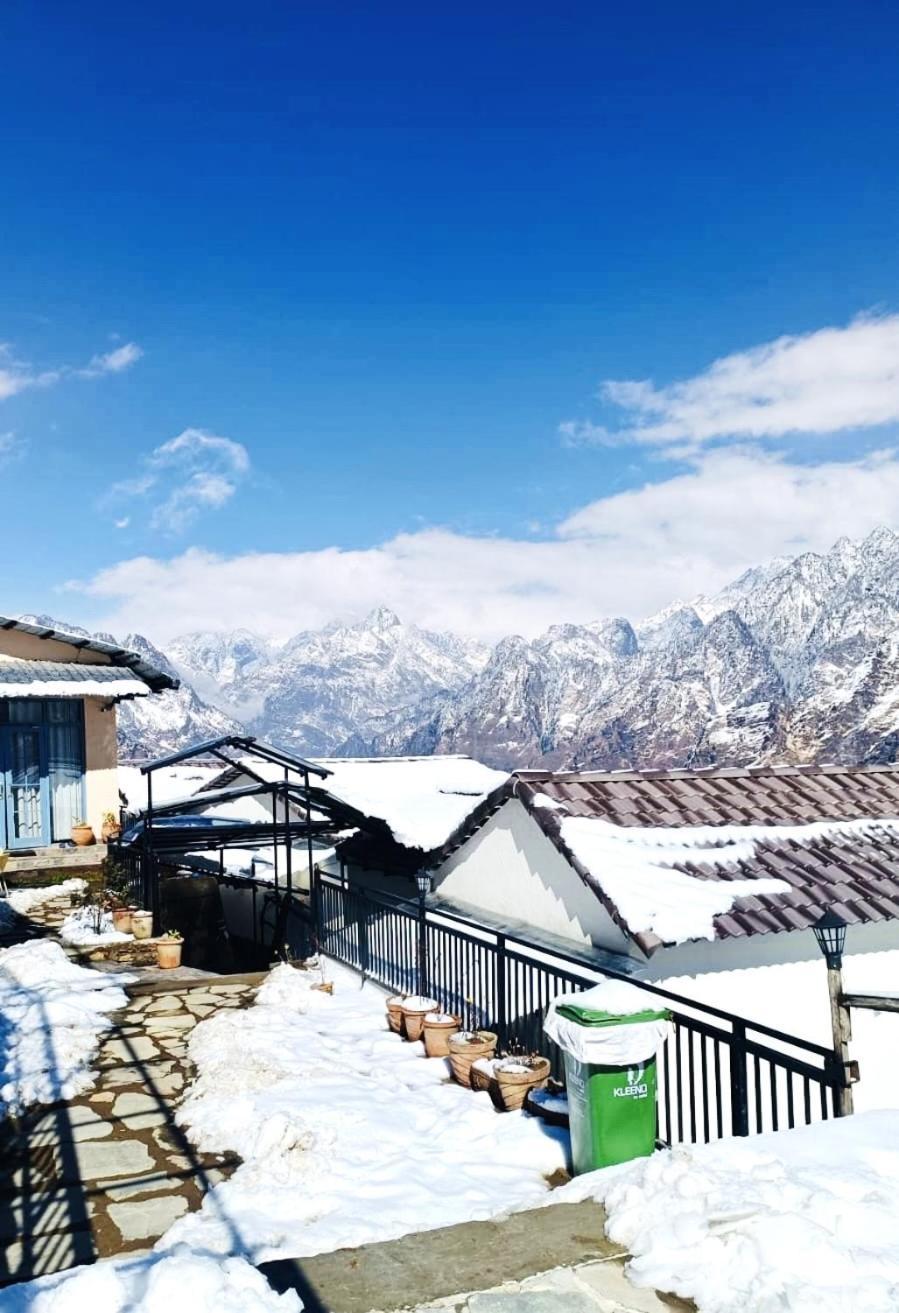 Faraway Cottages, Auli Joshimath Bagian luar foto